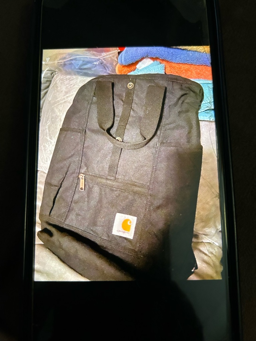 Carhartt Dark Brown Crossbody Back Pack 2 in 1